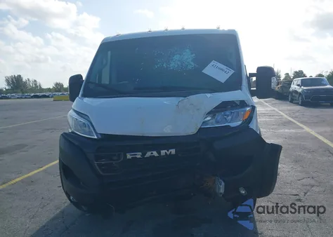 2024 Ram Promaster 1500 Low Roof 136 Wb W/Pass Seat from USA, damaged, VIN 3C6LRVAG3RE112573